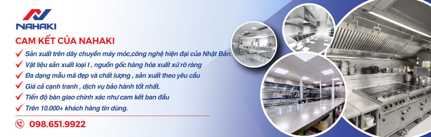 NAHAKI – Đối tác chiến lược trong thiết kế và lắp đặt bếp ăn công nghiệp