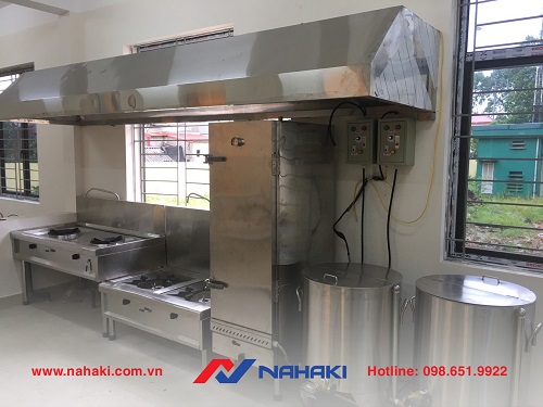 Tủ nấu cơm công nghiệp NAHAKI được tin chọn trong nhiều dự án