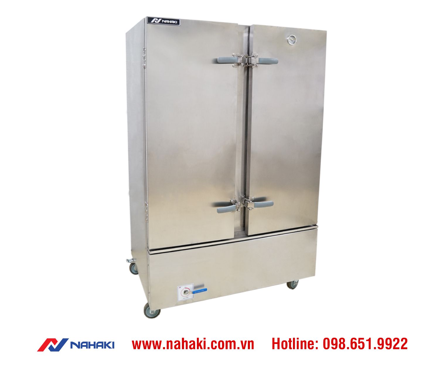 Hình ảnh tủ cơm công nghiệp 100kg NAHAKI