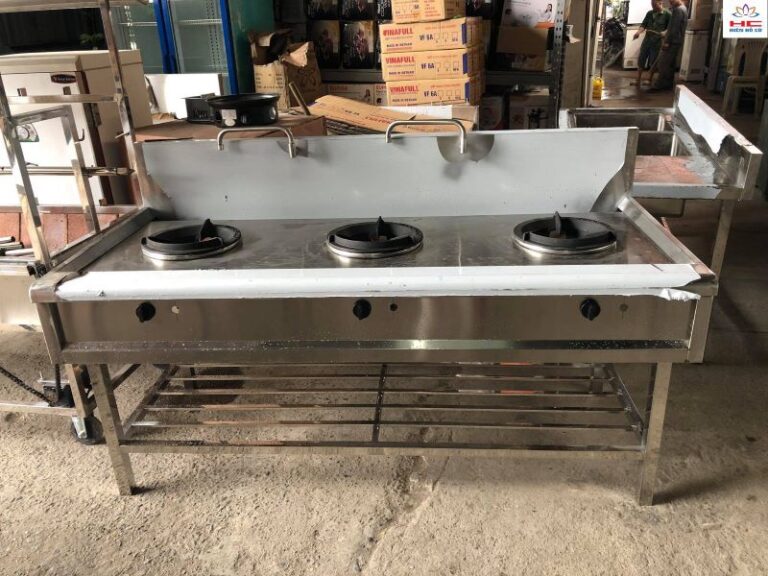Hình ảnh thực tế của Bếp Á 3 họng NAHAKI