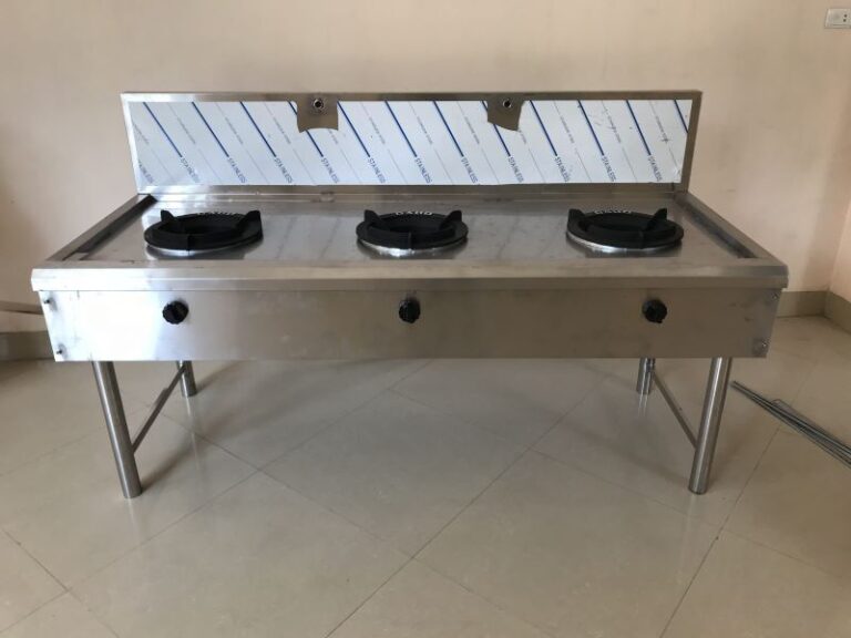 Bếp Á 3 họng không có quạt thổi NAHAKI