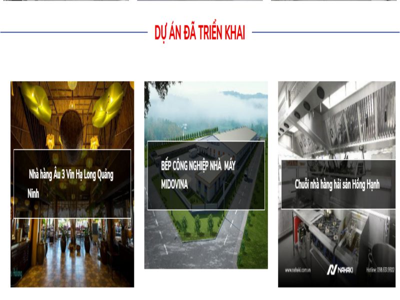 NAHAKI - Đối tác tin cậy trong ngành F&B với hàng ngàn dự án thành công ở mọi quy mô