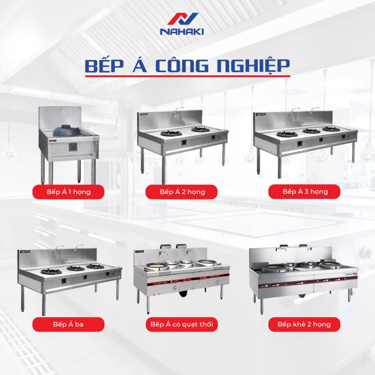 Danh sách bếp á công nghiệp