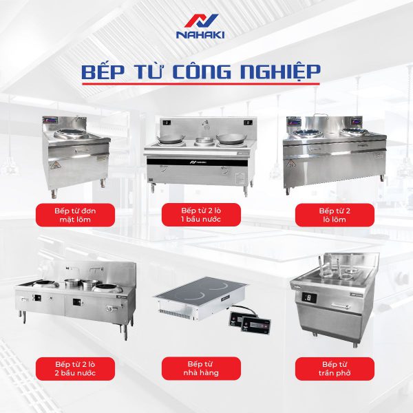 Danh sách bếp từ công nghiệp