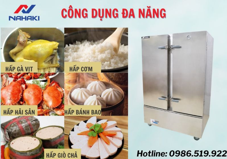 Tủ nấu cơm công nghiệp NAHAKI đã được hàng ngàn bếp ăn công nghiệp lựa chọn