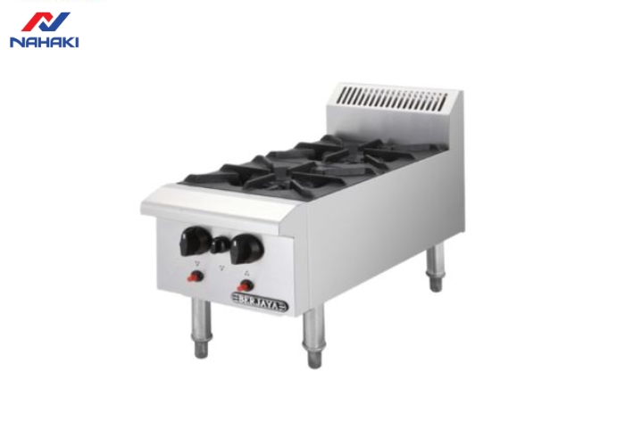 Bếp âu công nghiệp có lò nướng tiện lợi