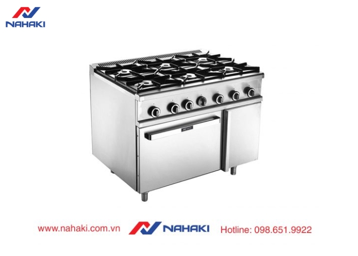 Bếp âu 4 họng thiết kế chắc chắn, bền đẹp