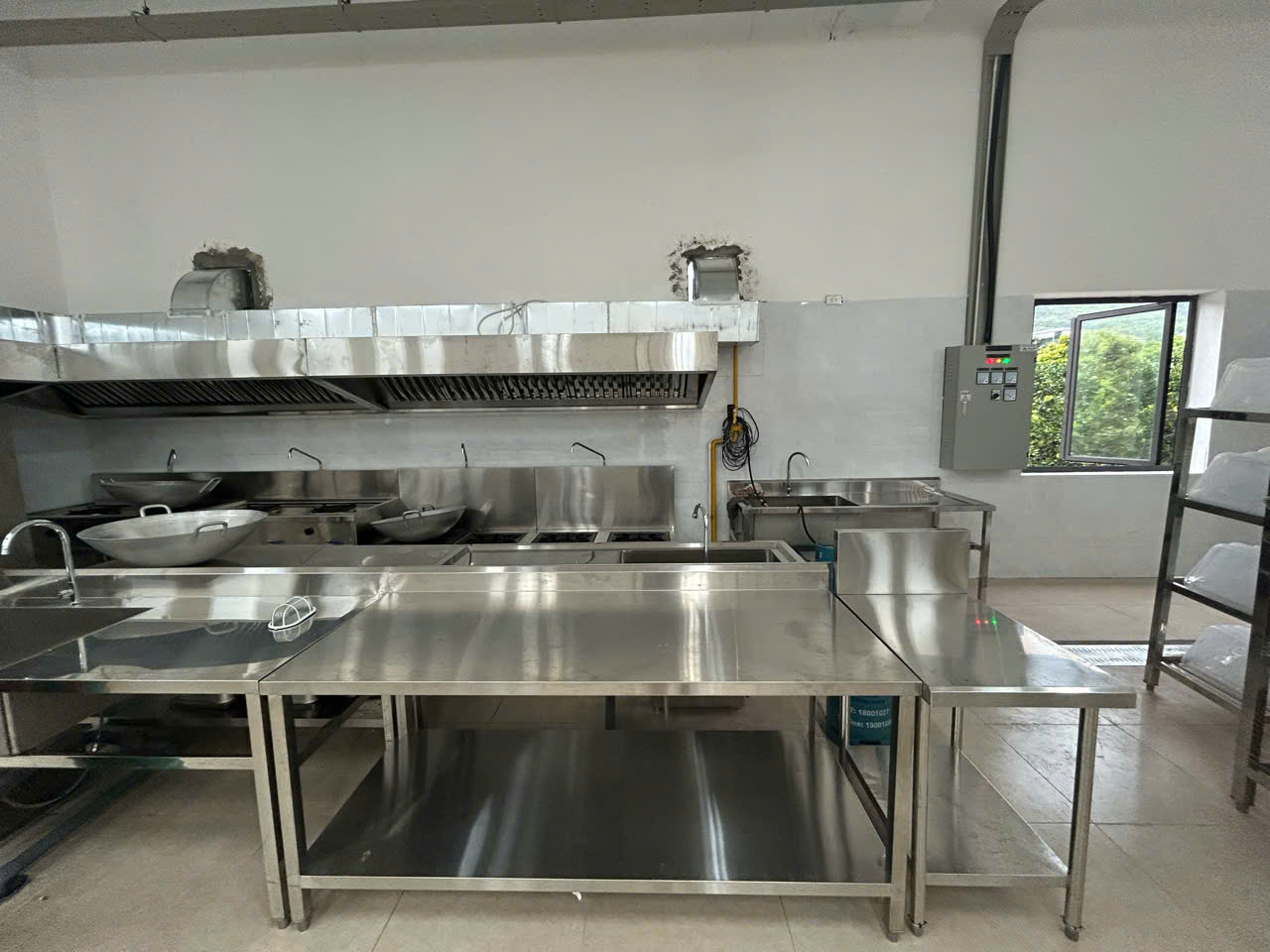 Lắp đặt hệ thống bếp bệnh viện chuyên nghiệp