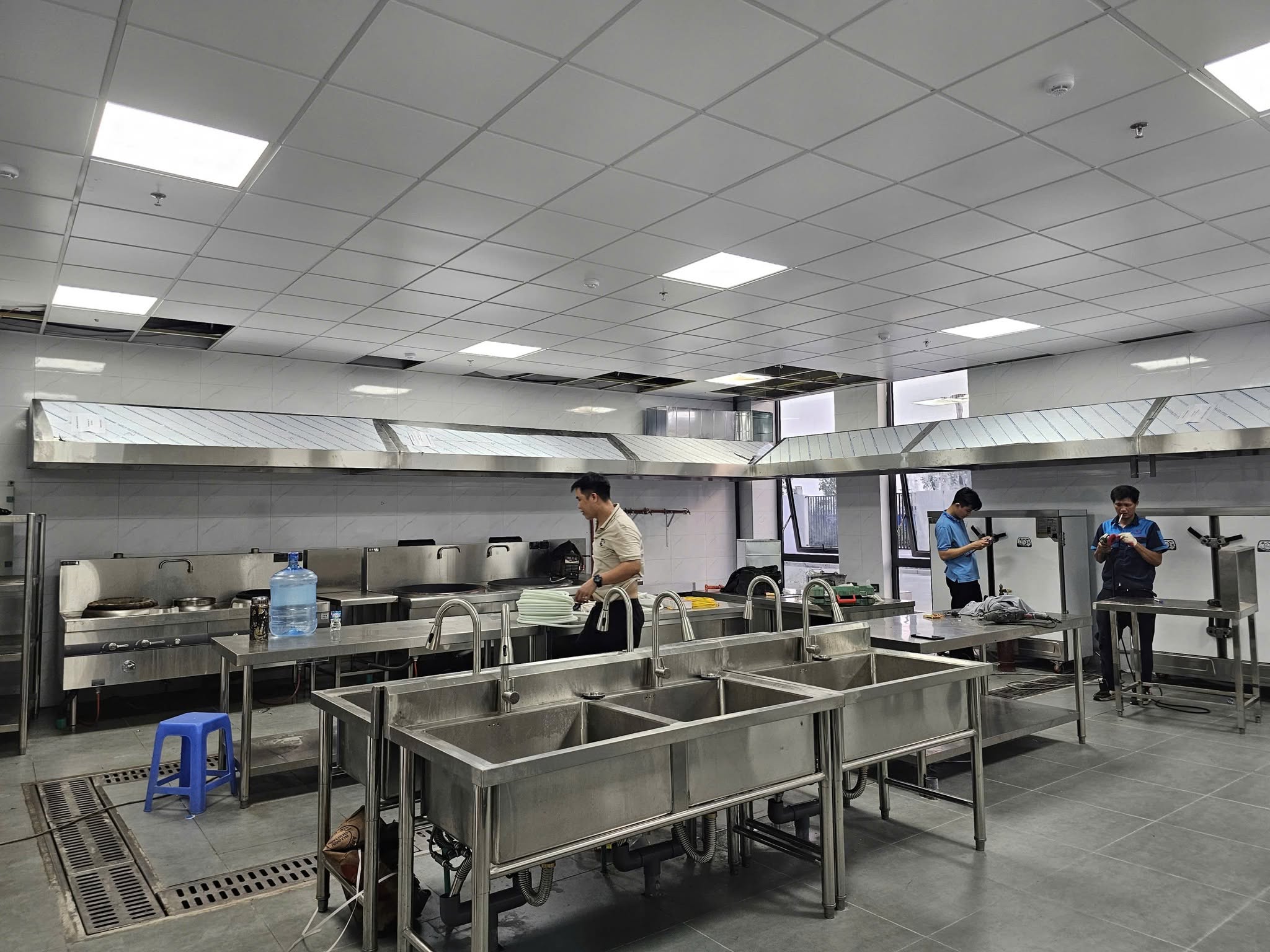 Mặt Bằng Trong Thiết Kế Bếp Căng Tin