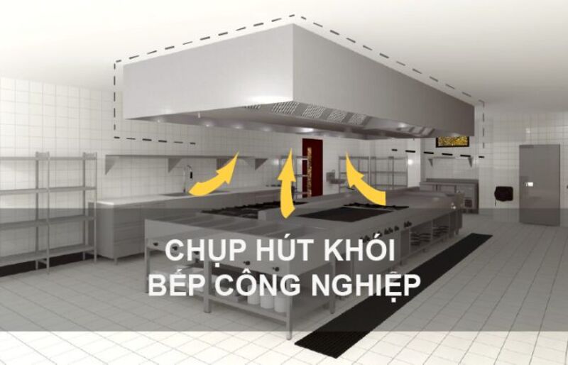 Lắp đặt hệ thống hút mùi, hút khói