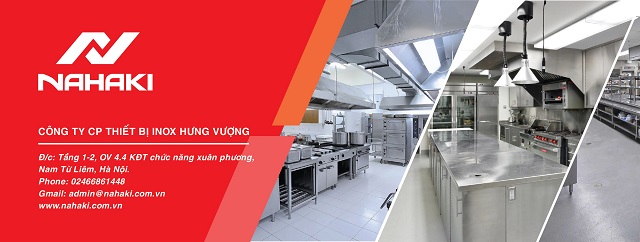 Ảnh 5: Nahaki, địa chỉ lắp đặt bếp công nghiệp tốt nhất Ninh Bình hiện nay