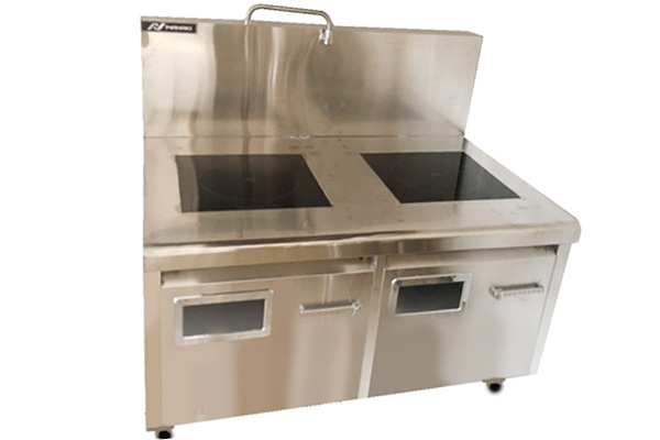 Bếp từ công nghiệp mặt phẳng 3.5kW được sử dụng phổ biến  Bếp từ công nghiệp mặt phẳng